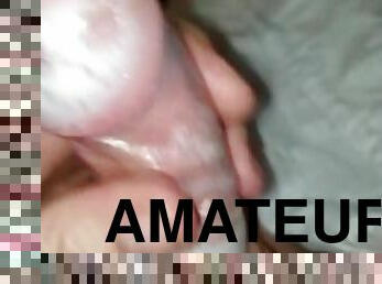 masturbation, amateur, ejaculation-sur-le-corps, ejaculation, fétiche, solo