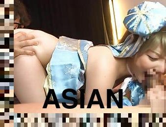 asiatisk, doggy-style, fitta-pussy, avsugning, cumshot, tonåring, hardcore, japansk, gruppknull, creampie