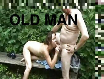 old man outdoors