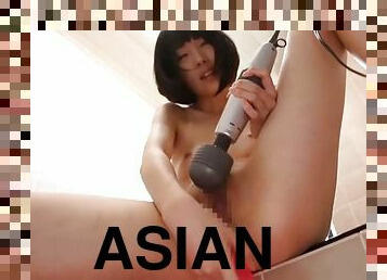 asiatique, masturbation, anal, fellation, ejaculation-sur-le-corps, ados, jouet, japonais, bite, petits-seins