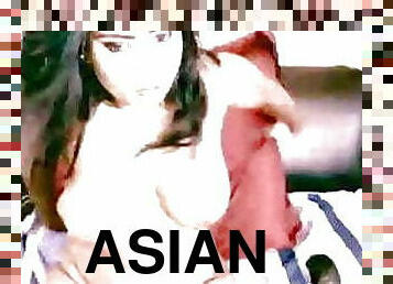 asiatique, cul, masturbation, mamelons, vieux, milf, indien, belle-femme-ronde, doigtage, petite-amie