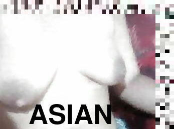 asiático, teta-grande, mamilos, maduro, mulher-madura, bbw, namorada, natural, bisexual, filipina