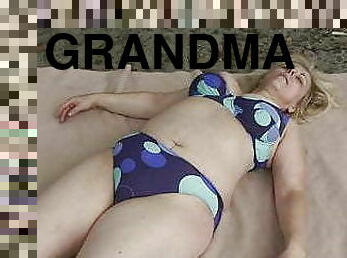 lola, matanda-old, sa-labas, matanda, tsupa, lola-granny, milf, hardcore, tatluhan, doble