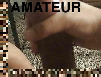 masturbation, transsexuelle, amateur, ejaculation-sur-le-corps, ébène, énorme-bite, black, secousses, solo, bite