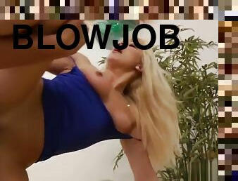 Marvelous platinum Lea Lexus featuring blow job video