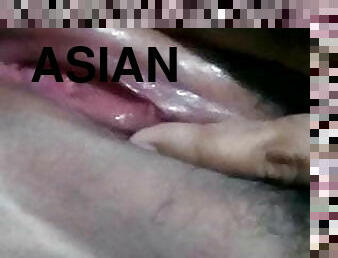 asiatique, cul, gros-nichons, masturbation, chatte-pussy, belle-femme-ronde, pute, naturel, serrée, humide