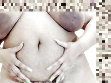 grosse, masturbation, belle-femme-ronde, joufflue, webcam