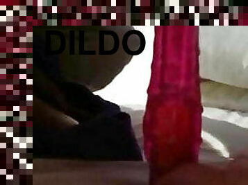 masturbação, caseiro, dildo