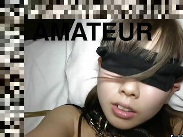 Jav Amateur Teen Asami Fucks Uncensored In light Bondage Gear Perfect Tits And Shaved Pussy