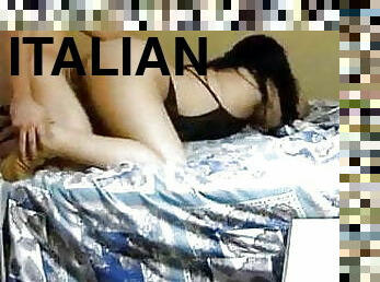 storatuttar, otrogen, doggy-style, fitta-pussy, fru, amatör, underkläder, naturlig, italiensk, perfekt