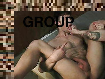 papa, orgie, anal, fellation, gay, sexe-de-groupe, américaine, pappounet