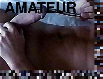 amateur, énorme-bite, jouet, gay