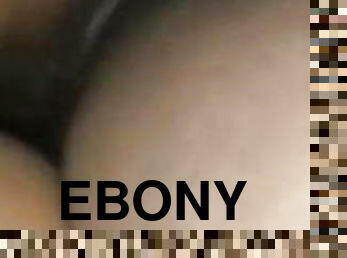 Ebony pussy eating 