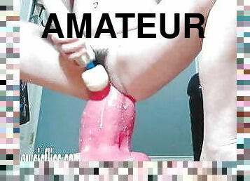 fisting, masturbation, orgasme, chatte-pussy, amateur, milf, jouet, gode