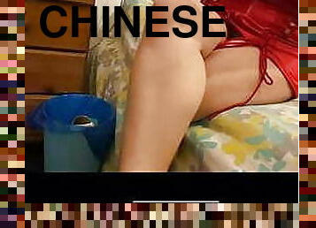 asian, anjing, putting, menghisap-zakar, milfs, cina, cougar