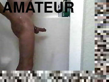 bañando, masturbación, amateur, polla-enorme, gay, sadomasoquismo, ducha