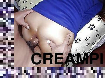 røv, anal, teenager, latiner, creampie, sperm, snæver, skede, brutal, ydmygelse