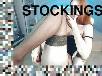 תחת, גרביונים-stockings, אירופי, יורו, סולו