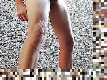 mastubasi, di-tempat-terbuka, kurus, cumshot-keluarnya-sperma, mainan, homo, sperma, amerika, berotot, homoseks