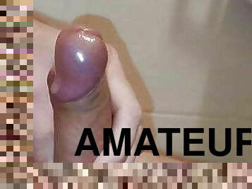 poilue, masturbation, amateur, ejaculation-sur-le-corps, énorme-bite, gay, branlette, ejaculation