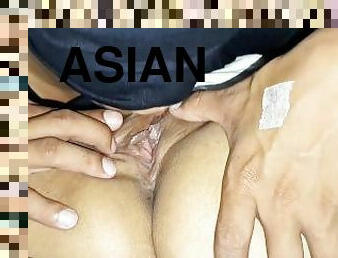 asiatique, chatte-pussy, amateur, babes, ados, ejaculation-interne, philippine