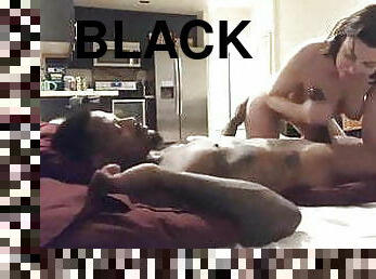 Horny Slut Fucked Raw By Black Lover