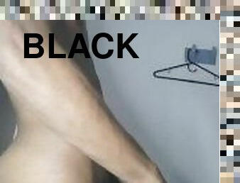 baignade, masturbation, gay, black, secousses, solo, minet, bite