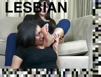 לסבית-lesbian, כפות-הרגליים, פטיש