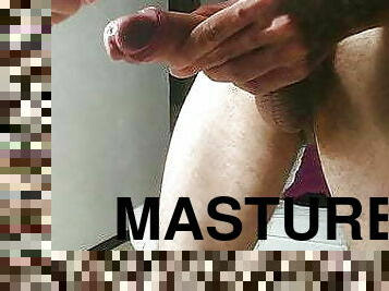 papa, masturbation, ejaculation-sur-le-corps, énorme-bite, gay, ejaculation, sperme, pappounet, musclé