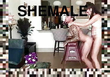 Shemale top fuck compilation