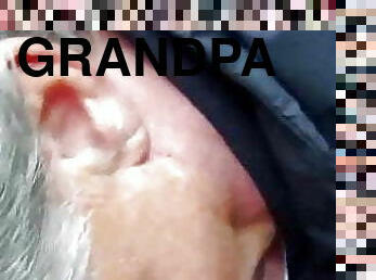 pai, chupanços, gay, engolindo, ejaculação, paizinho, avô-grandpa