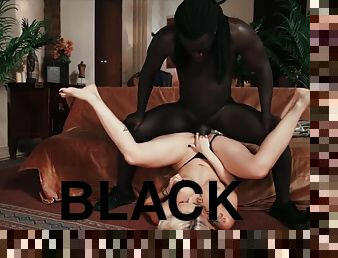 gros-nichons, babes, fellation, énorme-bite, interracial, hardcore, pornstar, black, blonde