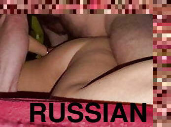 Russian anal, homemade milfa, sex in the night