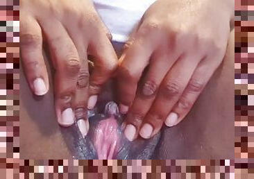 masturbation, enceintes, chatte-pussy, amateur, ébène, milf, massage, black, belle-femme-ronde, joufflue