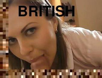 Classy eurobabe fucks british geriatric at casting