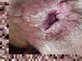 Resting bitch gape