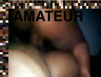 cul, amateur, belle-femme-ronde, hirondelle, ejaculation, américaine, africaine