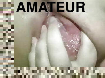 masturbation, orgasme, chatte-pussy, amateur, milf, maison, arabe, serrée