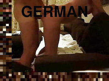 doggy, orgamus, dilettant, selbst-gefertigt, deutsch, creampie, paar, ficken