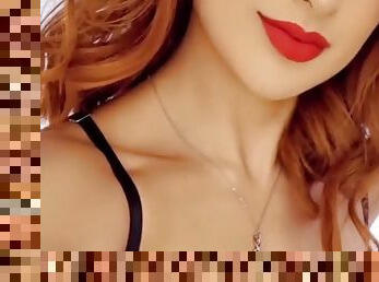 #Redhair #Shorthair #Curlyhair #Redlips #Bigboobs #Sensuallook #Latina - Sex Cam