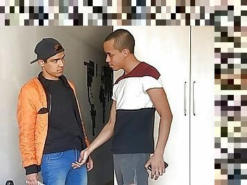 Young Latino Twink Delivery Boy Cash For Sex From Customer