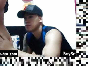 amador, gay, webcam, chupando