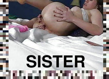 røv, store-patter, fisse-pussy, anal, skønheder, latiner, creampie, synsvinkel, familie, søster