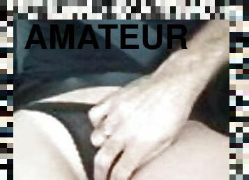 masturbación, al-aire-libre, esposa, amateur, madurita-caliente, con-los-dedos