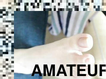 amateur, pieds