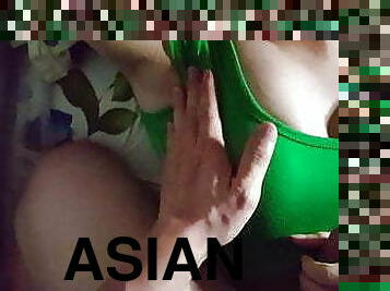 азиатки, рука-в-манде, мастурбация, неверная-жена, дрочка-руками, стимуляция-пальцем, футджоб