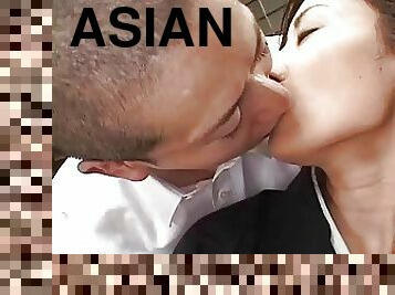asiatisk, store-pupper, pussy, blowjob, cumshot, japansk, gruppesex, facial, cum, knulling-fucking