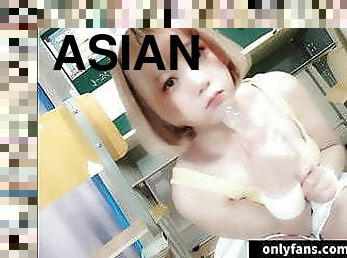 nikumikyo  Asian cute girl masturbation orgasm 