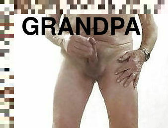 papa, masturbation, amateur, gay, branlette, ejaculation, espagnol, grand-papa