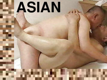 asiatique, papa, masturbation, vieux, anal, mature, fellation, gay, japonais, branlette